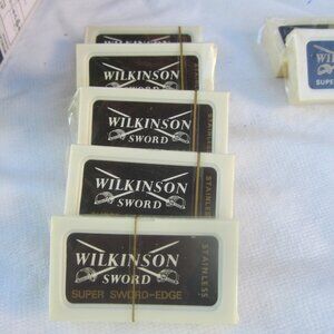 VTG 70'S WILKINSON SWORD EDGE, ENGLAND, 5 RAZOR REPLACEMENTS, $EACH